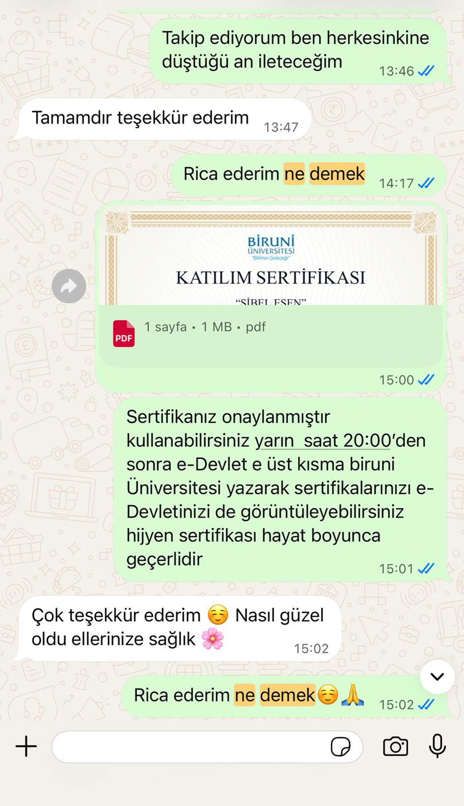 Sizden Gelenler 8
